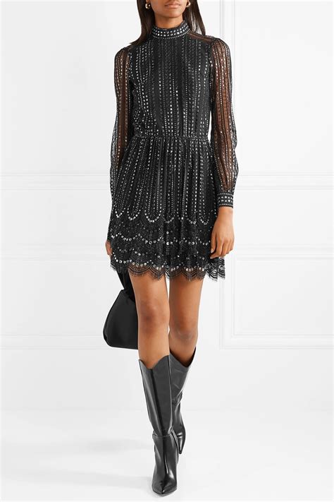 MICHAEL Michael Kors Embellished Lace Dress 